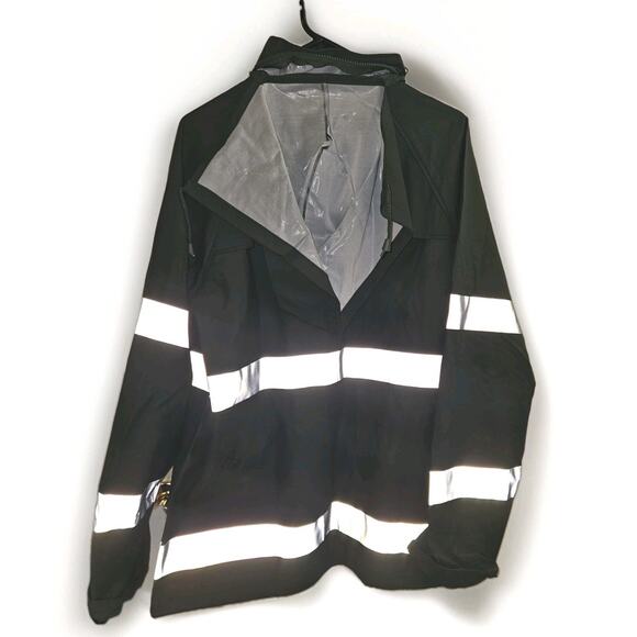 New! 2pc! Giemchy Rain Suit Unisex Waterproof Heavy Duty Rain Gear Outdoor Sz M - Picture 5 of 12